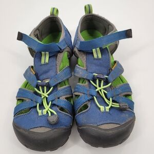 Men's Keen Sandals Size 7 Blue Green